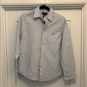 Polo by Ralph Lauren Blue Striped Button Down Shirt